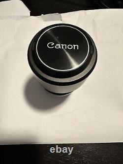 Canon AE-1 Film Camera with FD 50mm f1.4 S. S. C Lens, Canon Speedlite Flash, 135m Len
