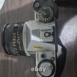 Canon AE-1 Program 35mm Film SLR Camera Black Body with Canon Lens