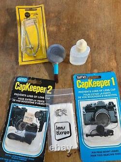 Canon AE-1 Program 35mm SLR Film Camera 50MM & 135MM Lens Flash Bag Instructions