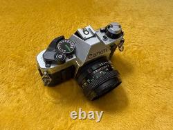 Canon AE-1 Program 35mm SLR Film Camera With50mm 11.8 Lens Film Tested