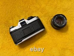 Canon AE-1 Program 35mm SLR Film Camera With50mm 11.8 Lens Film Tested