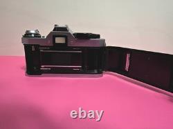 Canon AE-1 Program 35mm SLR Film Camera With50mm 11.8 Lens Film Tested & Working