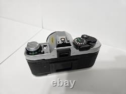 Canon AE-1 Program 35mm SLR Film Camera With50mm 11.8 Lens Film Tested & Working