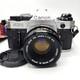Canon AE-1 Program 35mm SLR Film Camera with 50mm Lens Kit, Tested and Working