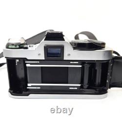 Canon AE-1 Program 35mm SLR Film Camera with 50mm Lens Kit, Tested and Working