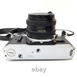 Canon AE-1 Program 35mm SLR Film Camera with 50mm Lens Kit, Tested and Working