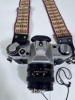 Canon AE-1 Program 35mm SLR Film Camera with 50mm f/1.8 FD Lens WORKING PERFECT