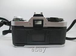 Canon AE-1 Program 35mm SLR Film Camera with 50mm f/1.8 FD Lens WORKING PERFECT