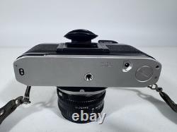 Canon AE-1 Program 35mm SLR Film Camera with 50mm f/1.8 FD Lens WORKING PERFECT