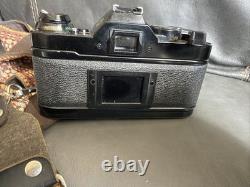 Canon AE-1 Program Black 35mm SLR NFD NFD 50mm f1.8 Film Camera Film Tested