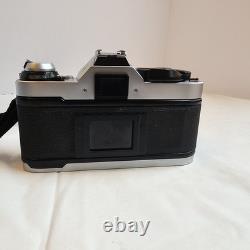 Canon AE-1 Program Black Film Camera FD NFD 50mm 1.4 Lens From JAPAN Great Cond