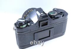 Canon AE-1 Program Black Near Mint Film Camera New FD 50mm F1.8 Lens Japan