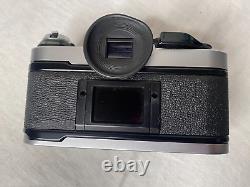 Canon AE-1 Program SLR Film Camera Body Chrome withLens Cap #1006