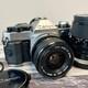 Canon AE-1 Program SLR Film Camera with Canon Lens FD 28mm F2.8 & Tamron 35-70mm