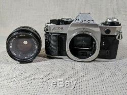 Canon AE 1 Program SLR Film With Canon 50mm 1.8 Lens