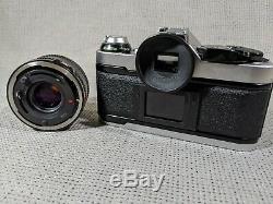 Canon AE 1 Program SLR Film With Canon 50mm 1.8 Lens