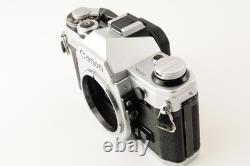 Canon AE-1 SLR 35mm Film Camera with Canon Lens FD 50mm F1.4 s. S. C. Set From Japan