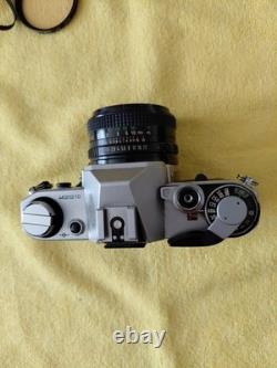 Canon AE-1 Silver SLR Film Camera with FD 50mm f/1.8 Lens