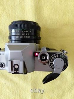 Canon AE-1 Silver SLR Film Camera with FD 50mm f/1.8 Lens