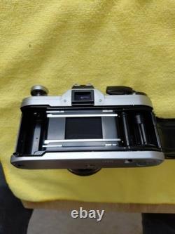 Canon AE-1 Silver SLR Film Camera with FD 50mm f/1.8 Lens