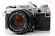 Canon AE-1 silver 35mm Film Camera New FD 50mm f/1.8 Lens Near MINT #191