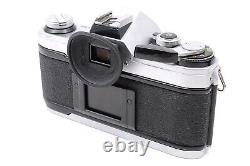 Canon AE-1 silver 35mm Film Camera New FD 50mm f/1.8 Lens Near MINT #191
