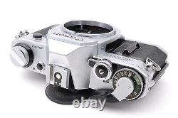 Canon AE-1 silver 35mm Film Camera New FD 50mm f/1.8 Lens Near MINT #191