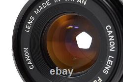 Canon AE-1 silver 35mm Film Camera New FD 50mm f/1.8 Lens Near MINT #191