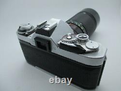 Canon AV-1 35mm SLR Film Camera with Zoom Lens FD Mount Tested Working