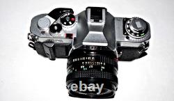 Canon AV-1 35mm film camera with SD 50mm f1.8 Lens