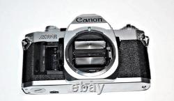 Canon AV-1 35mm film camera with SD 50mm f1.8 Lens