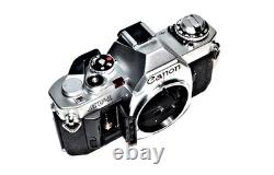 Canon AV-1 35mm film camera with SD 50mm f1.8 Lens