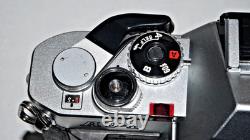 Canon AV-1 35mm film camera with SD 50mm f1.8 Lens