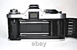 Canon AV-1 35mm film camera with SD 50mm f1.8 Lens