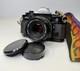 Canon A-1 35mm SLR Film Camera FD 50mm f/1.8 New Seals With Strap + Caps