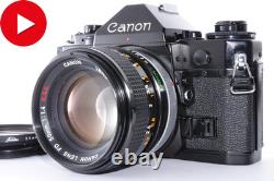 Canon A-1 A1 35mm Film Camera 50mm f1.4 S. S. C SSC Lens JAPAN Very Good #L3