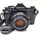 Canon A-1 A1 35mm SLR Film Camera with 50mm FD lens Kit Tested & Working Great