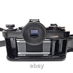 Canon A-1 A1 35mm SLR Film Camera with 50mm FD lens Kit Tested & Working Great