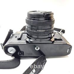 Canon A-1 A1 35mm SLR Film Camera with 50mm FD lens Kit Tested & Working Great