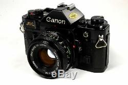 Canon A-1 A1 Film Camera with 50mm Lens Very Good