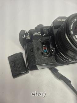 Canon A-1 Film Camera with 50mm 11.8 Lens Tested & Working