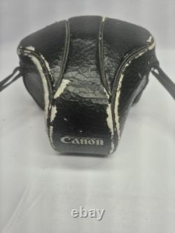 Canon A-1 Film Camera with 50mm 11.8 Lens Tested & Working