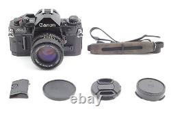 Canon A-1 MINT 35mm Film camera SLR body New FD 50mm f1.4 Lens From JAPAN