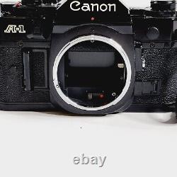 Canon A-1 SLR Film Camera With CANON 35-105mm f/3.5 FD Mount Camera Zoom Lens