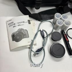 Canon EOS 3000N 35mm Film Camera With Canon 28-80mm Lens Bag Films Filter Bundle