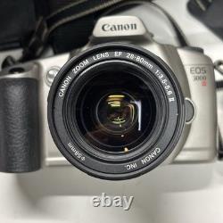 Canon EOS 3000N 35mm Film Camera With Canon 28-80mm Lens Bag Films Filter Bundle