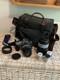 Canon EOS 3000N 35mm SLR Film Camera with 28-80mm Lens Silver With Carry Case +