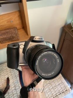 Canon EOS 3000N 35mm SLR Film Camera with 28-80mm Lens Silver With Carry Case +