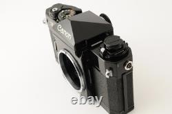 Canon F1 LATE Black Film Camera + New FD 50mm f/1.4 Lens? N. MINT? JAPAN #242