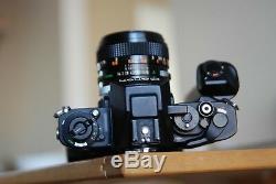 Canon F1 camera body with Canon 50mm f1.4 lens, Motor winder